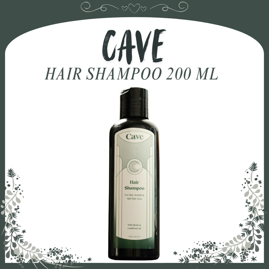 Cave Hair Shampoo 200ml/Shampoo Pria