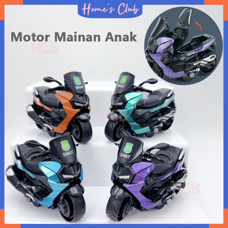 Motor Mainan Anak Inersia Anak Sepeda Motor Simulasi Mainan Anak