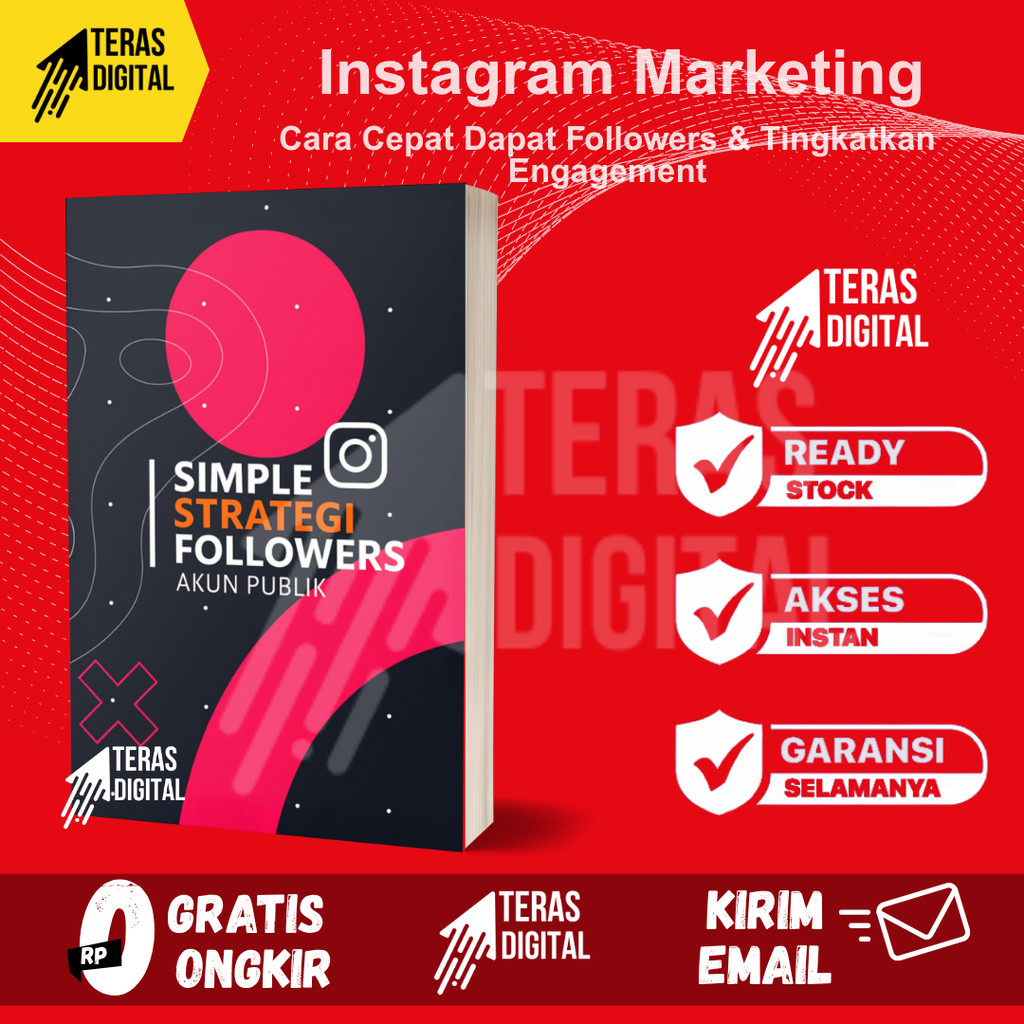 E-Course - Panduan Lengkap Instagram Marketing - Cara Cepat Dapat Followers & Tingkatkan Engagement
