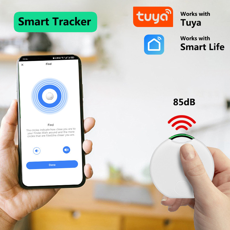 Smart GPS Tracker For Apple iOS/Android tag Wallet bike Bag Finder Smart Bluetooth Locator support T