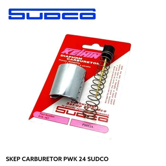 SKEP KARBU PWK CHROME SUDCO STAINLESS SKEP PWK 24 26 28 30 32 34 KEIHIN - skep pwk 24, keihin