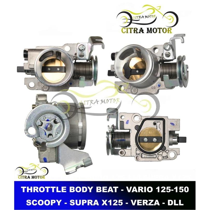 [ BAYAR COD ] THROTTLE BODY 26 MM 28MM 30 MM MATIC BODY WAVE KUALITAS THAILAND 110i 125i HONDA VARIO