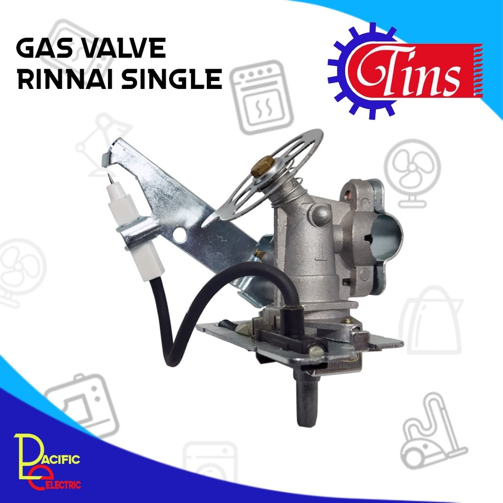 GAS VALVE RINNAI SINGLE SPUYER MESIN PEMANTIK KOMPOR GAS RINNAI SINGLE SPUYER