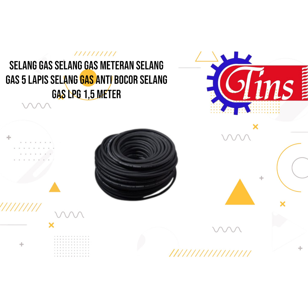 SELANG GAS SELANG GAS METERAN SELANG GAS 5 LAPIS SELANG GAS ANTI BOCOR SELANG GAS LPG 1,5 METER