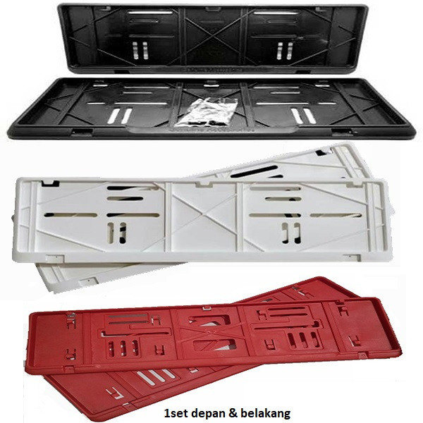 Dudukan Plat Nomor Mobil Universal Cover Plat Nomor Mobil