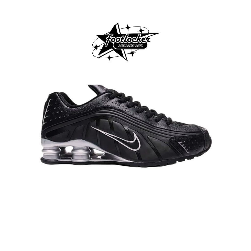 Snekaers Nike Shox R4 Black grey  Original  Unisex
