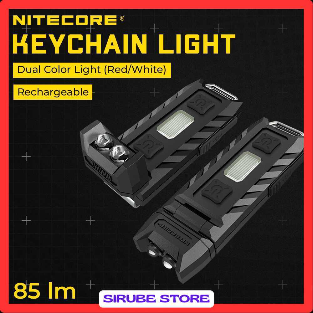 NITECORE Dual Color LED USB Rechargeable Keychain Light - THUMB