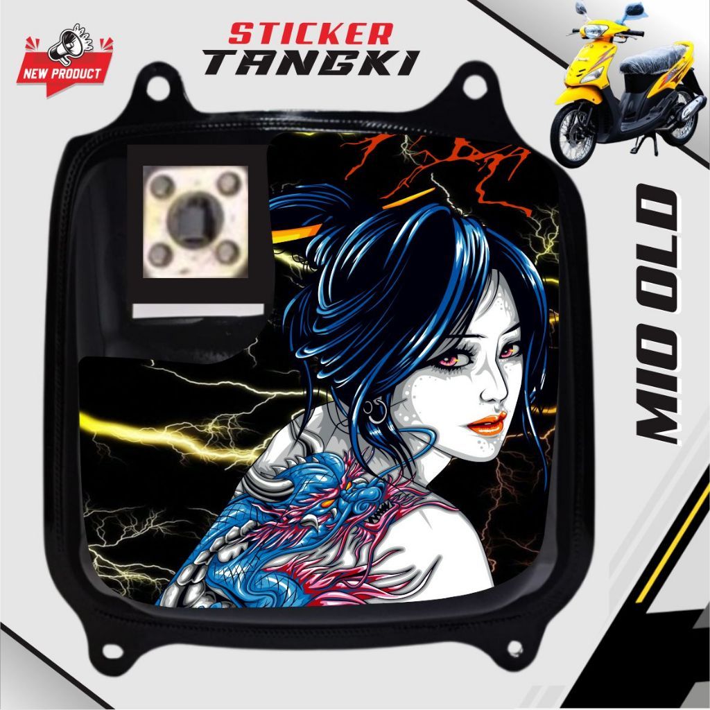 VARIASI MOTOR STICKER VARIASI TANGKI MIO SMILE / STICKER MIO SPORTY