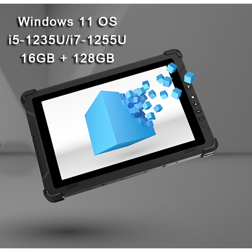 RUGLINE Full magnesium alloy body Rugged Intel Industrial Tablet i7-1255 Windows 11 16G 256G 10 Inch