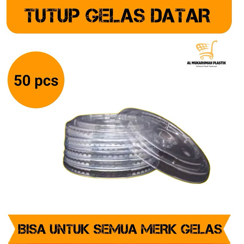 TUTUP CUP GELAS DATAR