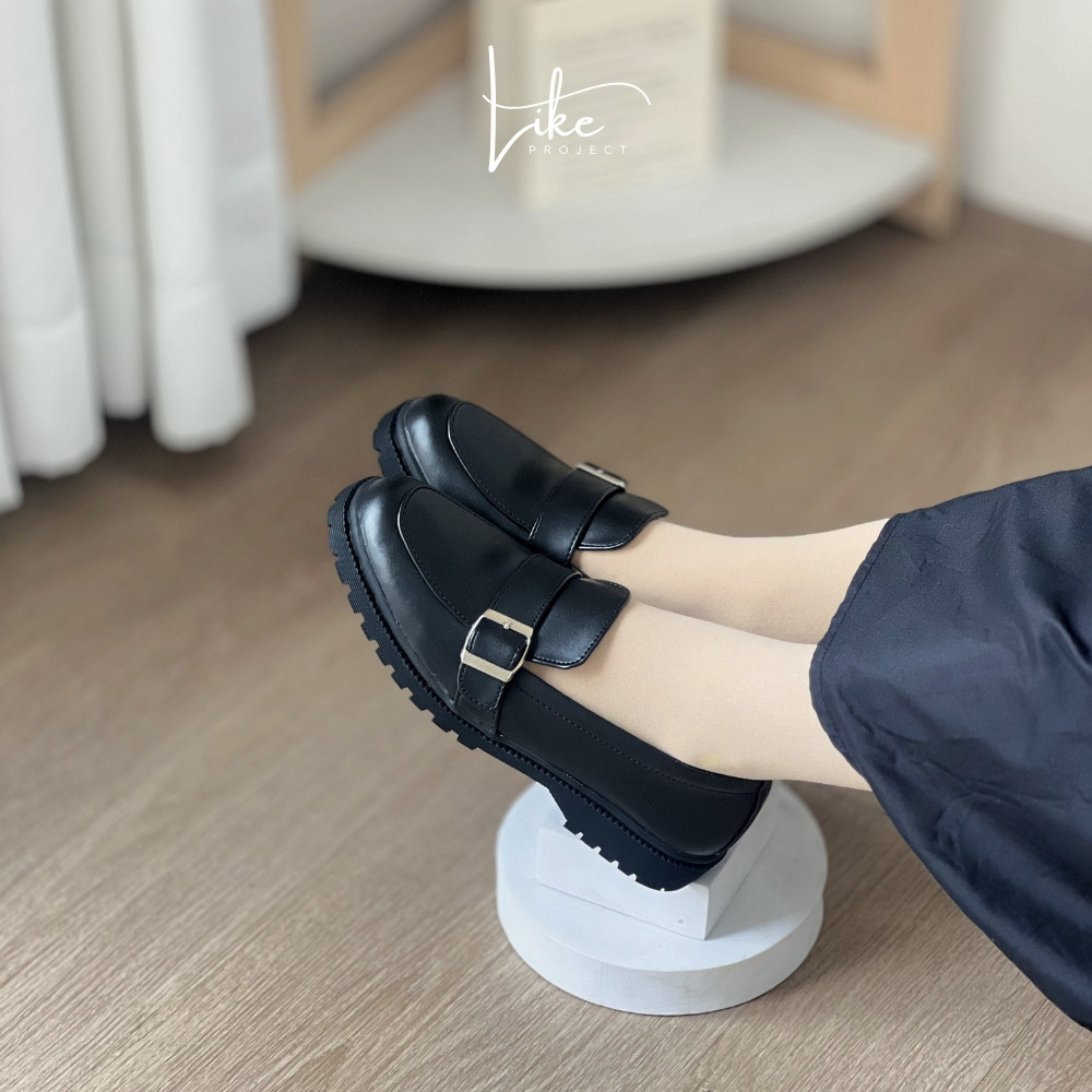Lalaki x Like Project Sepatu Loafers Wanita –  JESLYN SHOES Ringan, Nyaman, Anti Selip, Ukuran 36–41