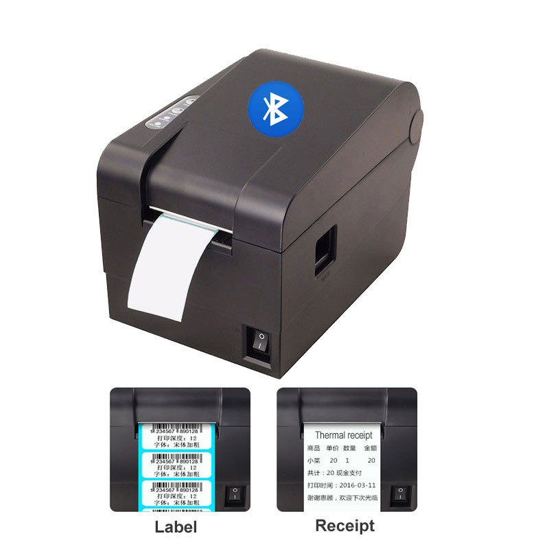 Big scount Thermal Barcode/Label Printer Mini 58mm Sticker/Receipt Maine Qr Code Non-drying Xprinter
