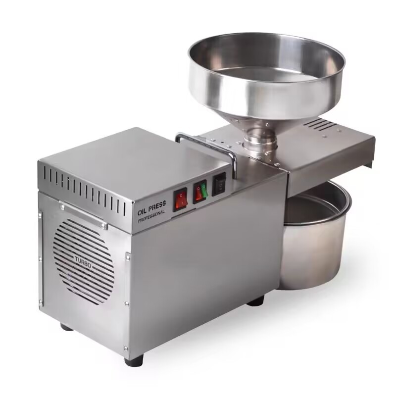 Stainless Steel Automatic Oil Machine Small Commercial Oil Press Hemp Coconut Oil Extractor Machine 