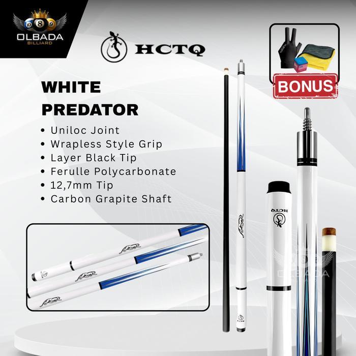 [NEW] HCTQ Carbon Stik Billiard / Stick Billiard / Ball Sports / Stik Karbon - HCTQ Predator
