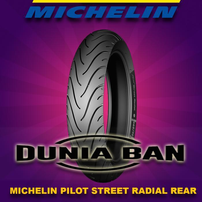 BAN MICHELIN PILOT STREET RADIAL UK 180/55-17 TUBELESS
