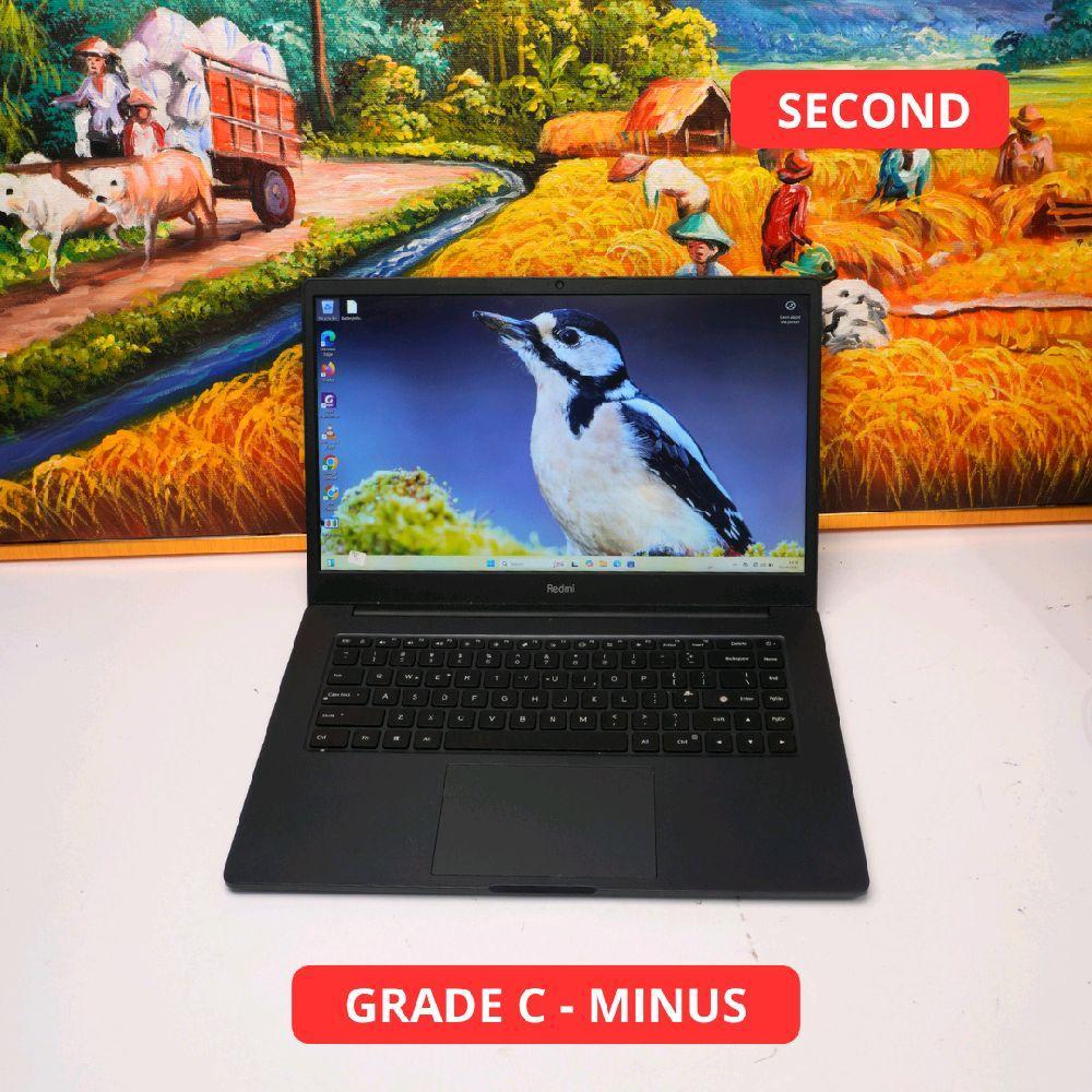 XIAOMI REDMIBOOK 15 i3 1115G4 8 GB (14") GRADE C - MINUS LAPTOP SECOND ORIGINAL SINAR MUTIARA CELL