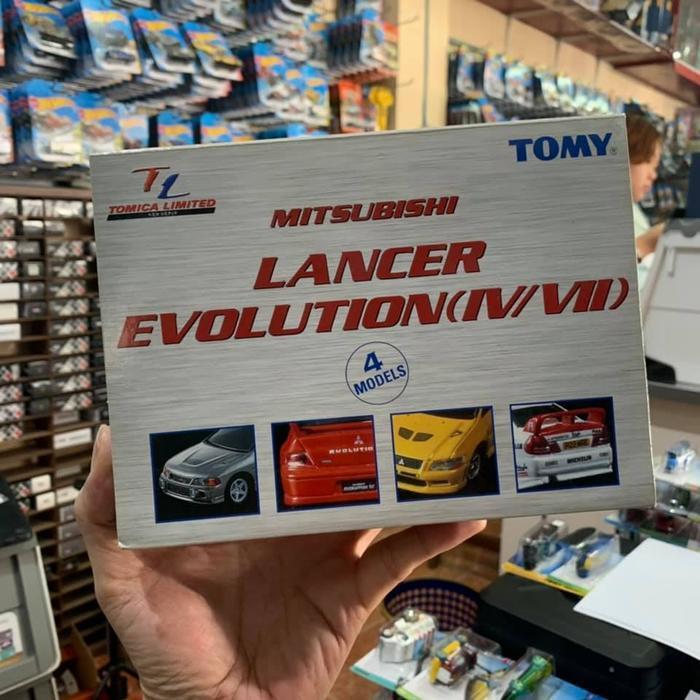 Tomica Limited Mitsubishi Lancer Evolution IV-VII Set PStore27