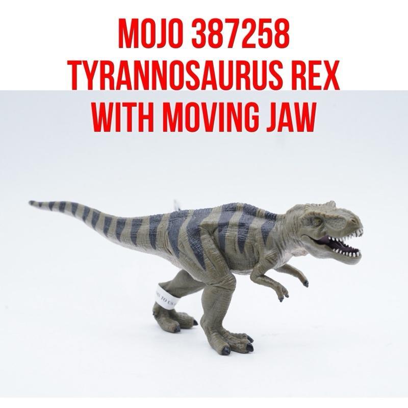 MOJO 387257 Tyrannosaurus Rex With Moving Jaw T-Rex Jurassic Prehistoric Dinosaur Dinosaurs Dino Din