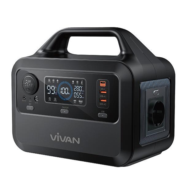 Vivan VPS-P300 Power Station 600W / 220V 96000Mah 300Wh Powerbank Portable Charger Station Power Sup