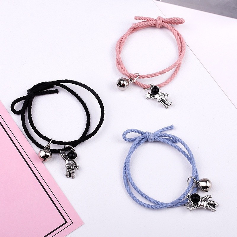 G5278 (2PCS) Gelang Couple Pelangi / Gelang Gaya Korea Persahabatan / Gelang Couple Bestie Tali Elas