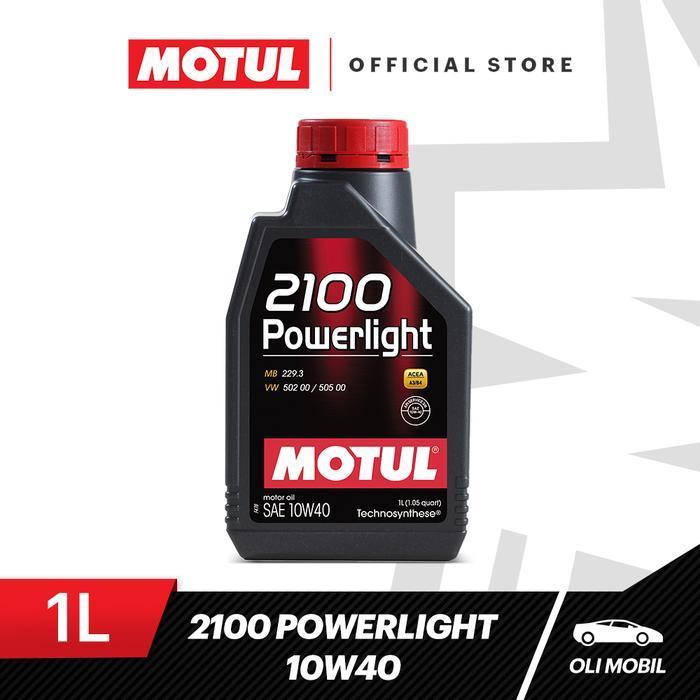 Oli Mobil Motul 2100 POWERLIGHT 10W40 1L