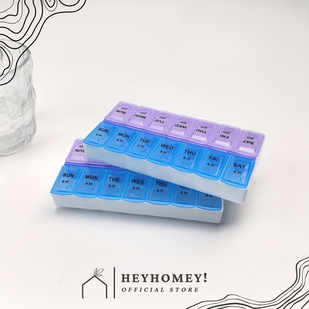 Kotak Obat / Tempat Obat / Tempat Obat Harian / Kotak Obat Harian / Medicine Box / Kotak Obat 7 Hari