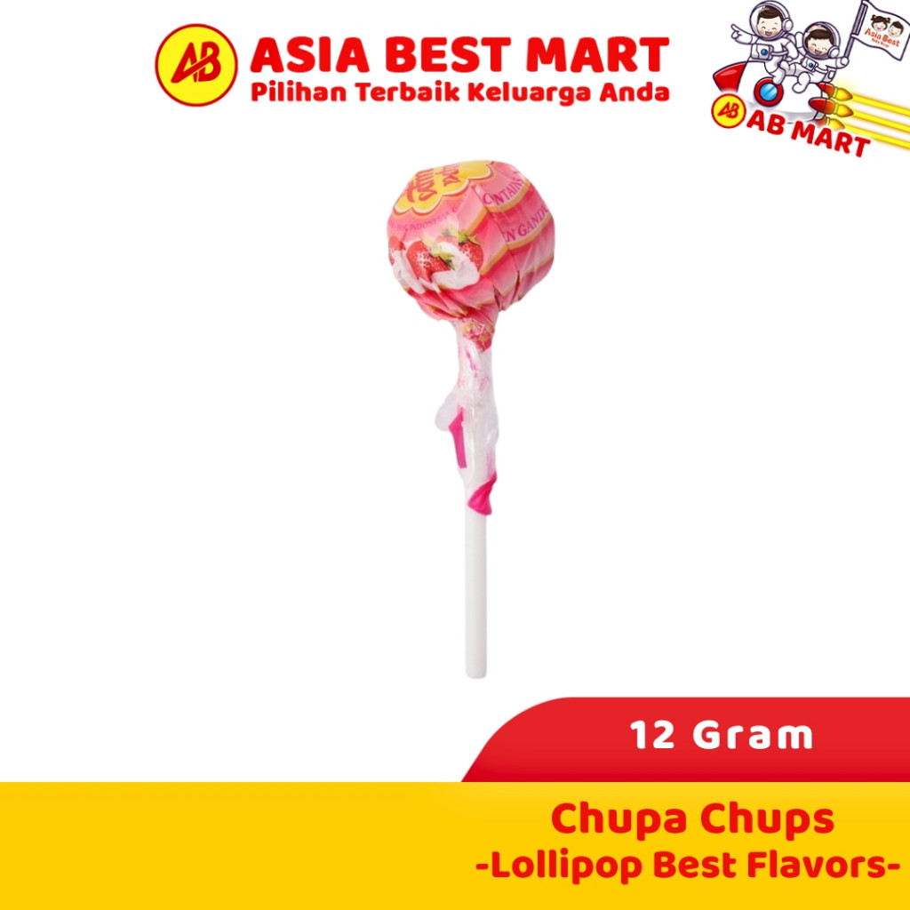 Chupa Chups Best Flavors Permen Lollipop