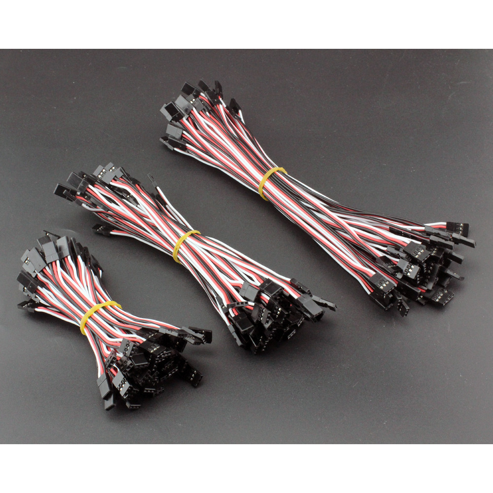 New 10cm 15cm 30cm Male To Male JR Plug Servo Extension Lead Wire Cable For KK MK MWC APM Flight Con