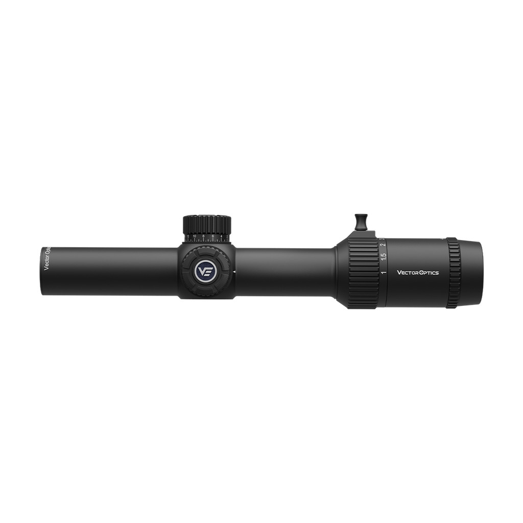 Vector Optics Forester 1-8x24 SFP LPVO Riflescope With FMC Lens Center Dot Illuminated Reticle&Turre