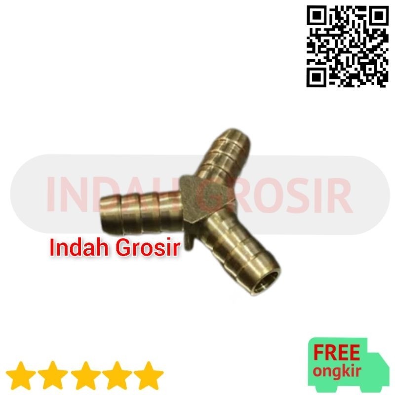 NEPEL CABANG 3  kuningan selang kompor gas