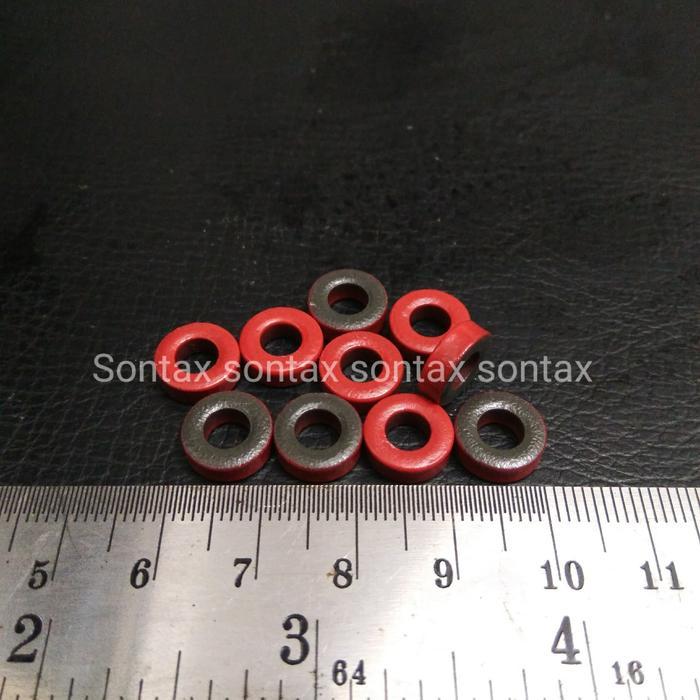 ferrite ferit ferrit ferite toroid merah hitam ...Eletronik