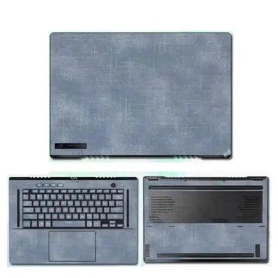 PU leather Skin Laptop Stickers for Asus ROG Flow X13 GV302 2023 GV301 2021 2022