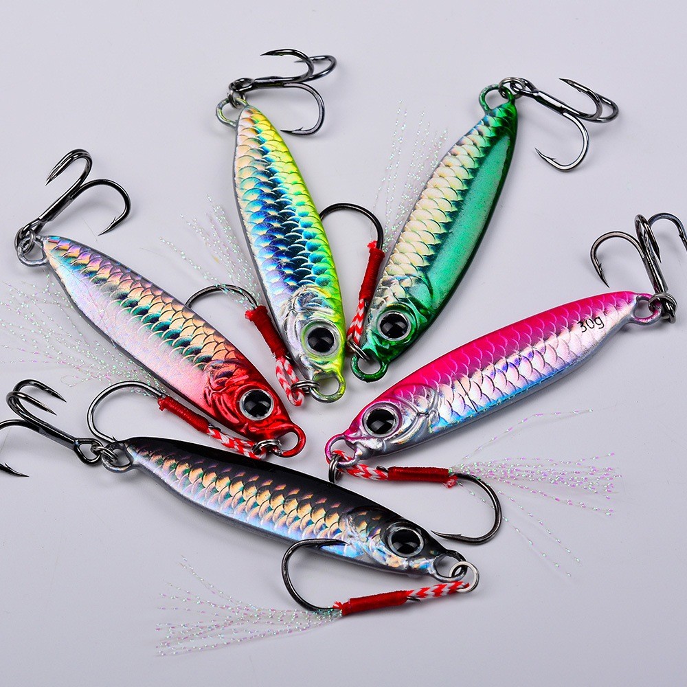 Metal Jig Fast Sinking Fishing Lure – Umpan Casting Jigging Laut Dalam