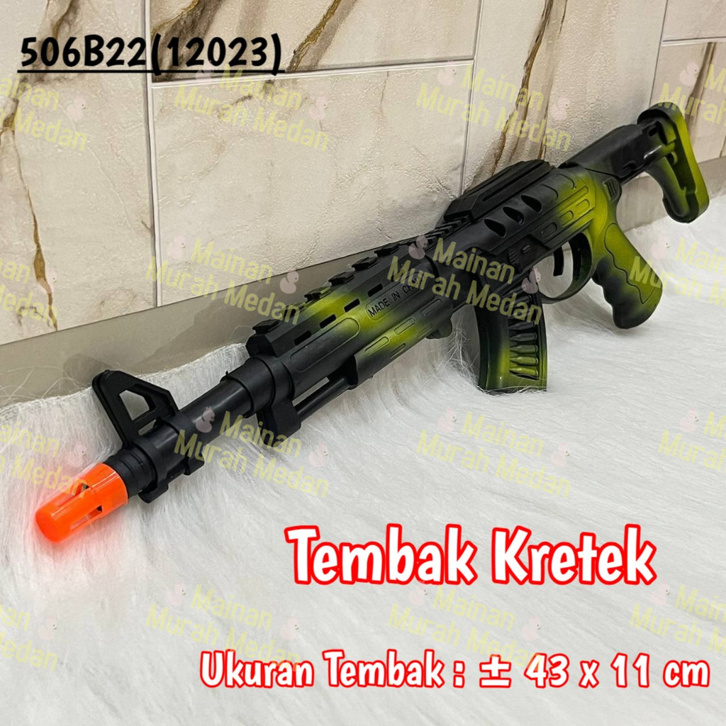 Mainan Tembakan Kretek / Mainan Tembak Tembakan Bunyi Kretekan