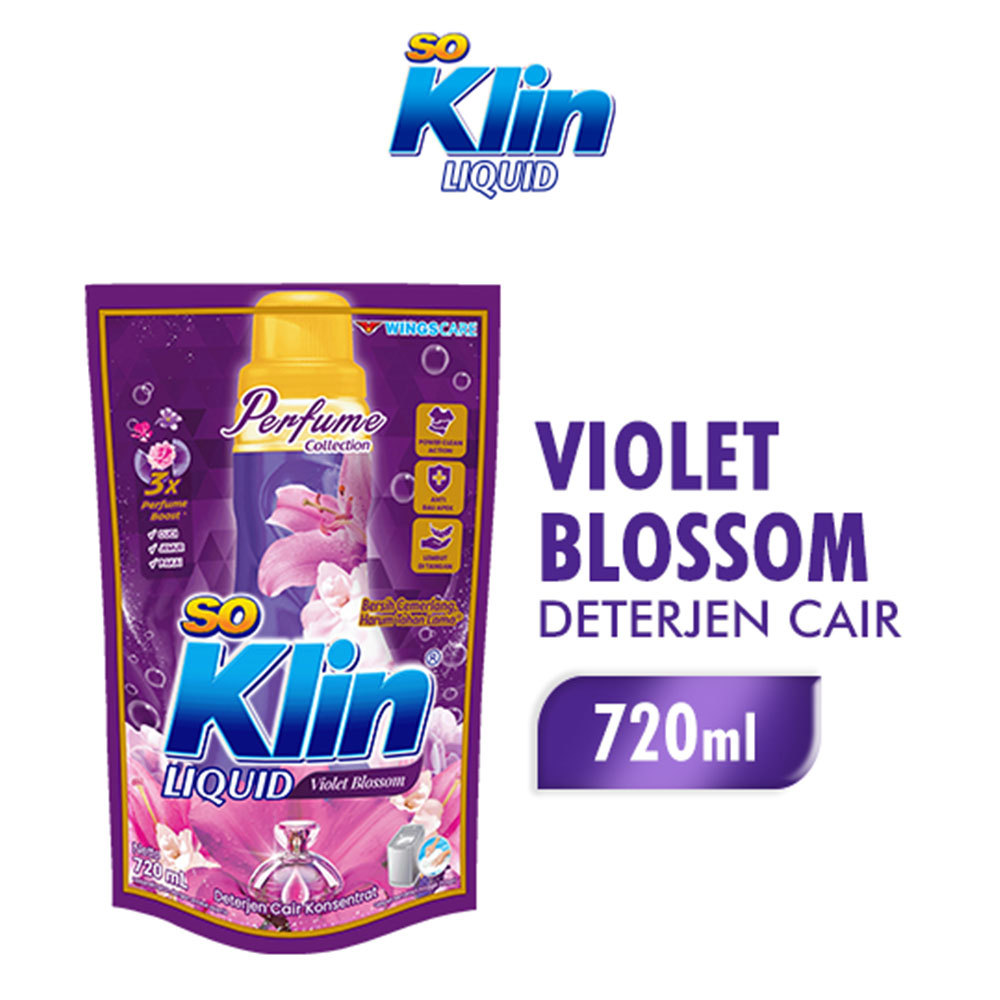 SO KLIN DETERGENT CAIR VIOLET BLOSSOM 720/700mL