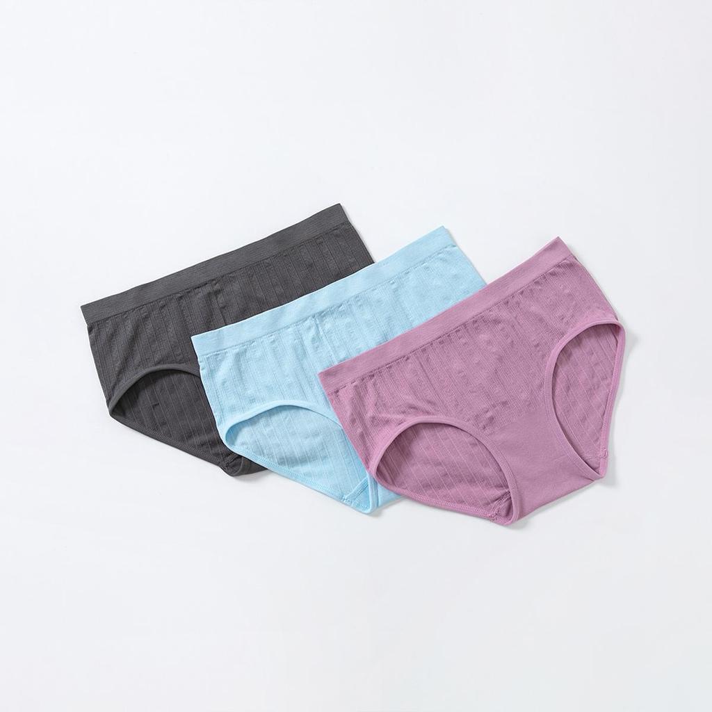 Young Curves Panty Pack Elegant Jacquard Hipster C04-100701MIX