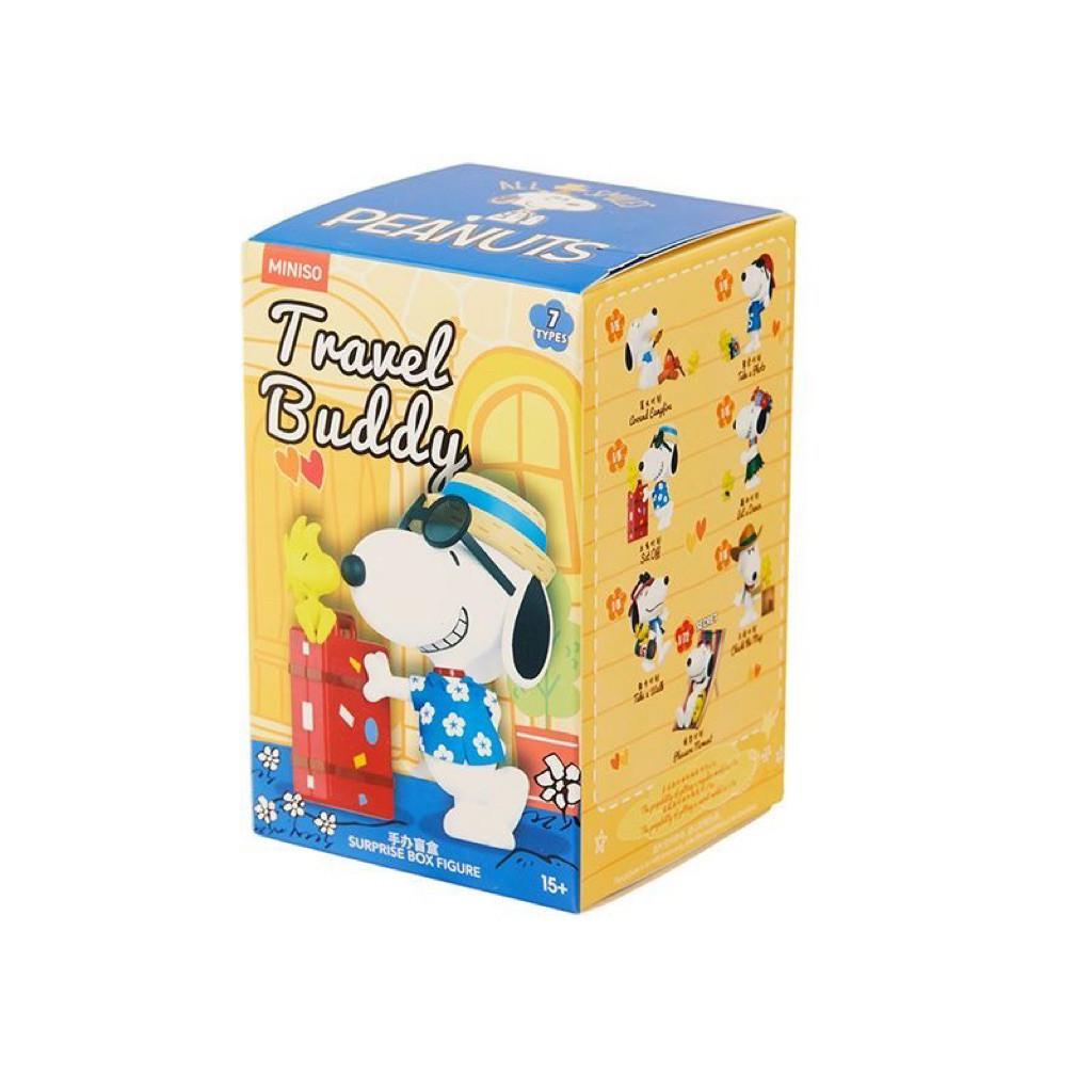 [PREORDER] Snoopy Travel Buddy Series Blind Box Figure