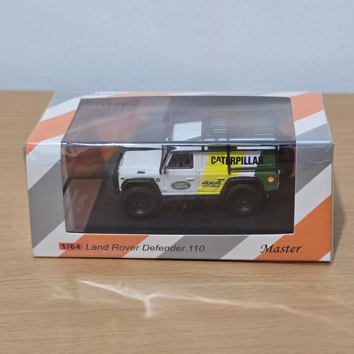 Master Land Rover Defender 110 Diecast Koleksi Mobil Mainan Mini Scale 1/64 Hotwheels Langka LR27