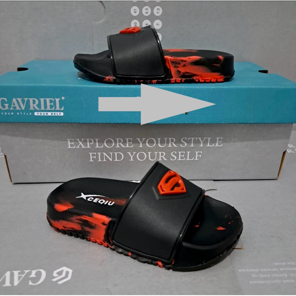 Sandal anak laki laki 2-12 tahun Sandal Selop anak laki laki CEQIU EH8-SM