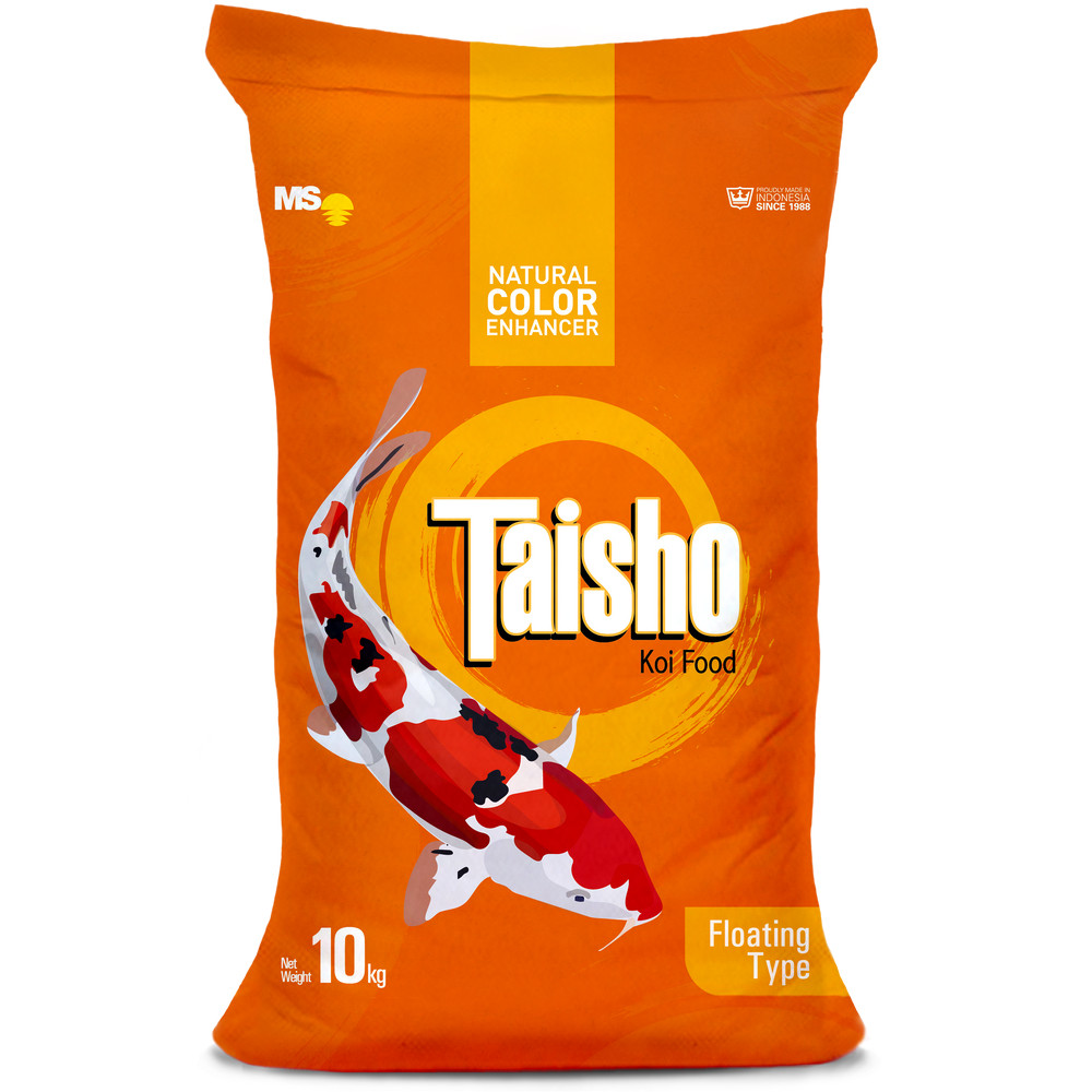 Taisho Merah Pelet Makanan Ikan Koi 10kg 5mm