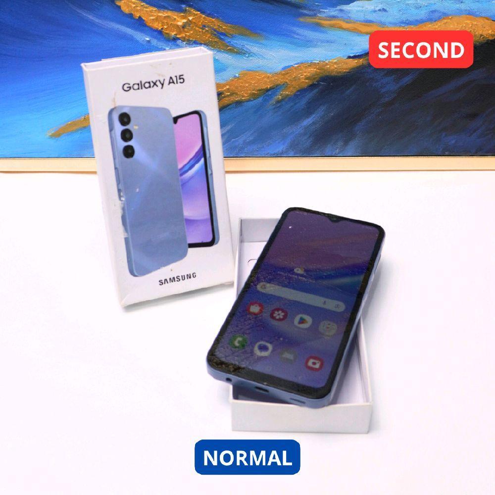 SAMSUNG A15 8/256 GB (5G) - HP SECOND ORIGINAL SINAR MUTIARA CELL