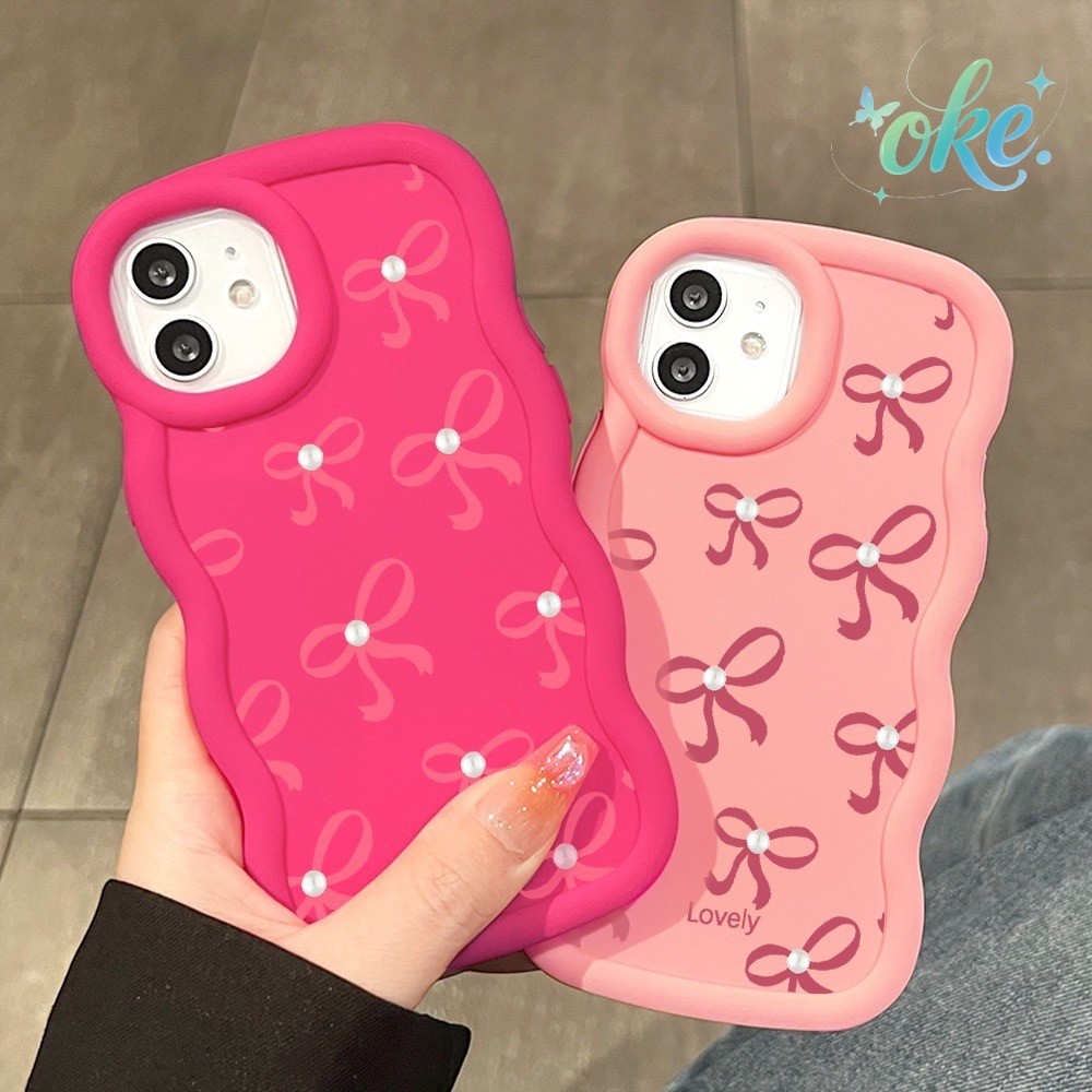COD Busur mutiara Softcase Hp Untuk VIVOV29 VIVOV30 VIVOY02 VIVOY15S VIVOY16 VIVOY17 VIVOY17S VIVOY2