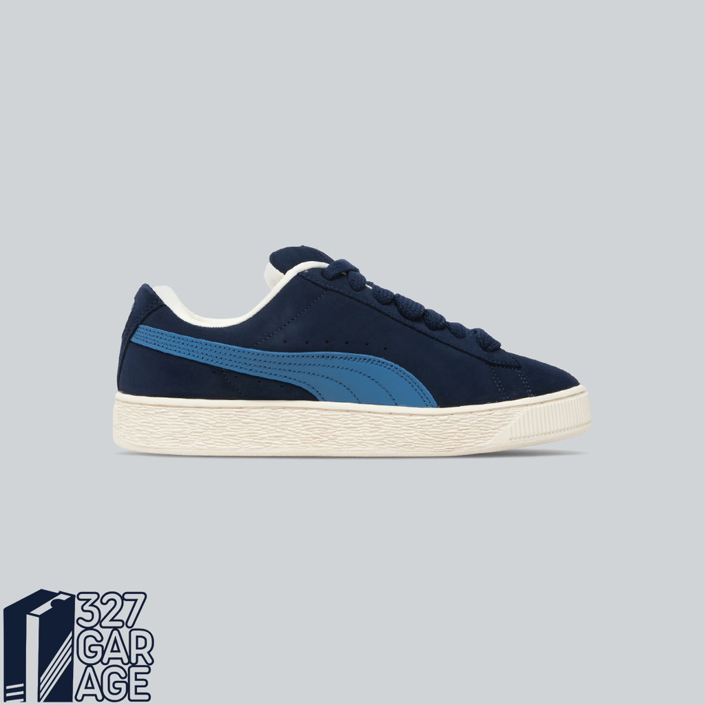 Sepatu Sneakers Puma Suede Xl Navy Blue Sneakers Original unisex Original Authentic BNIB Unisex
