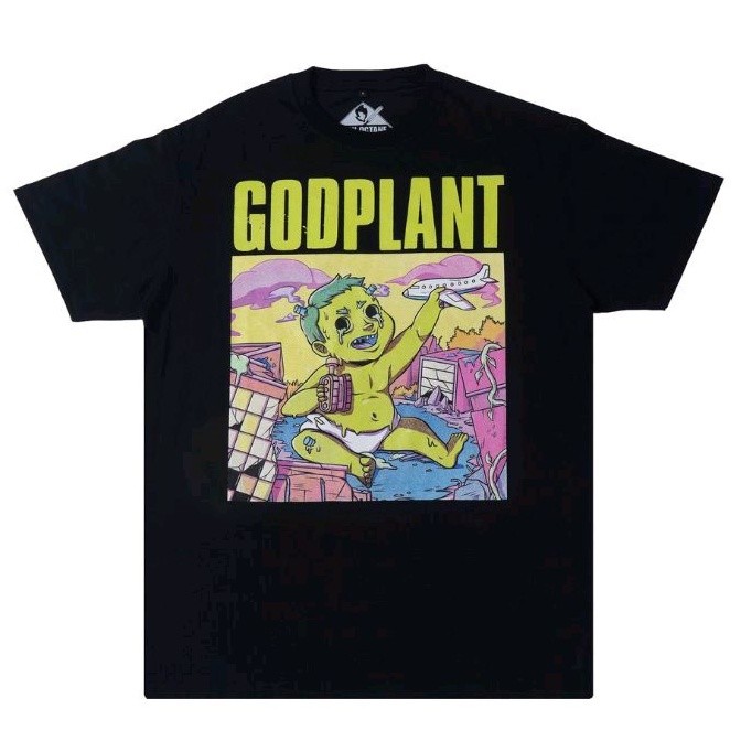 HOT Tshirt GODPLANT - TURBULENSI