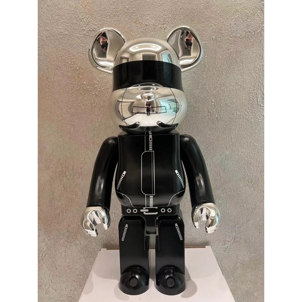 Pajangan Patung Bearbrick Dekorasi Mewah / Daft Punk Figure - A21