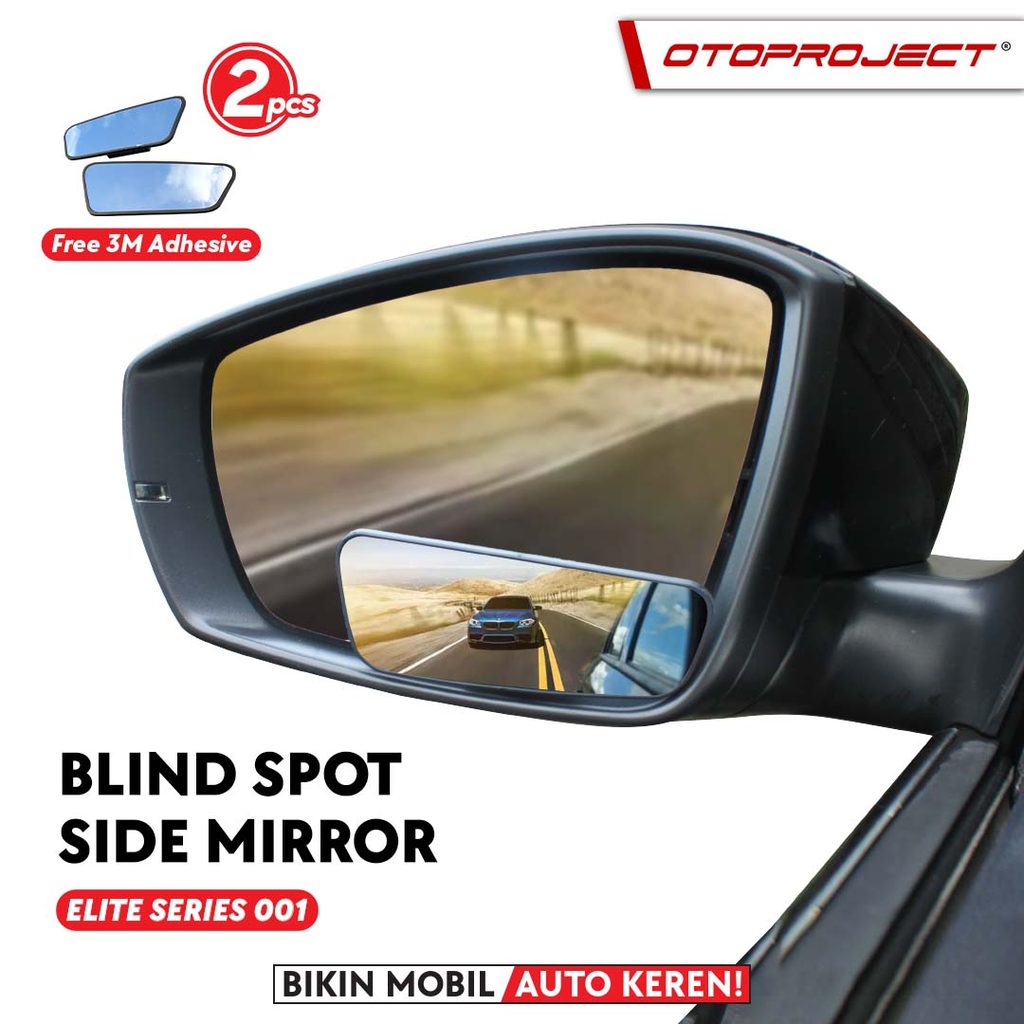 Otoproject - Car Blind Spot Side Mirror | Cermin Tambahan Mobil Blind Spot