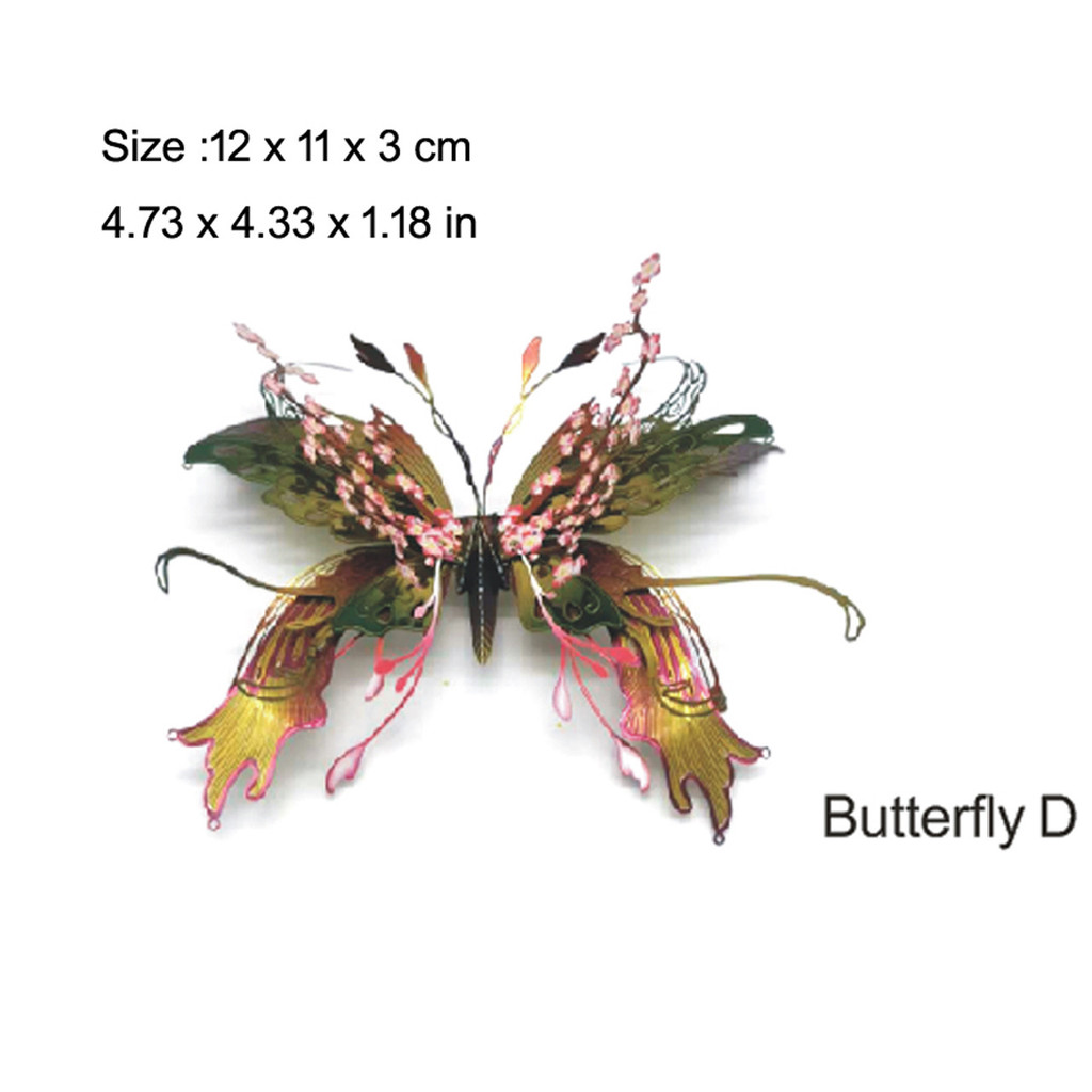 Metal Assembly Model DIY 3D Puzzle Insect Dragonfly Scorpion Mantis Antlers Insect Tarantula Metal P