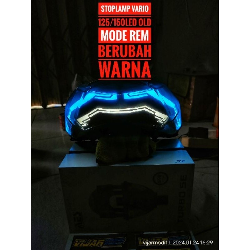 (PNP) stoplamp Vario125/150 old custom lazy running || stoplamp Vario125/150 led old custom lazy || 