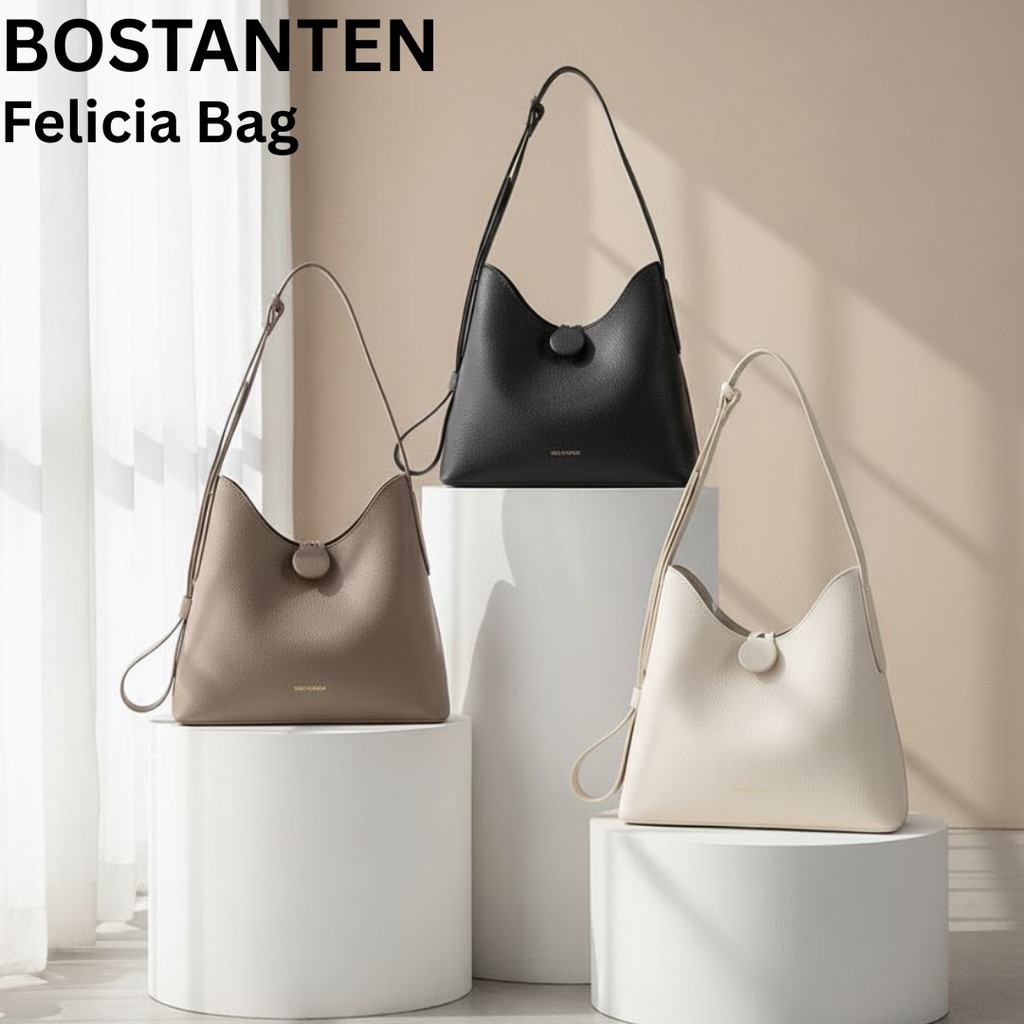 BOSTANTEN Tas Kuliah Wanita Tas Selempang Terbaru Original - Felicia Bag