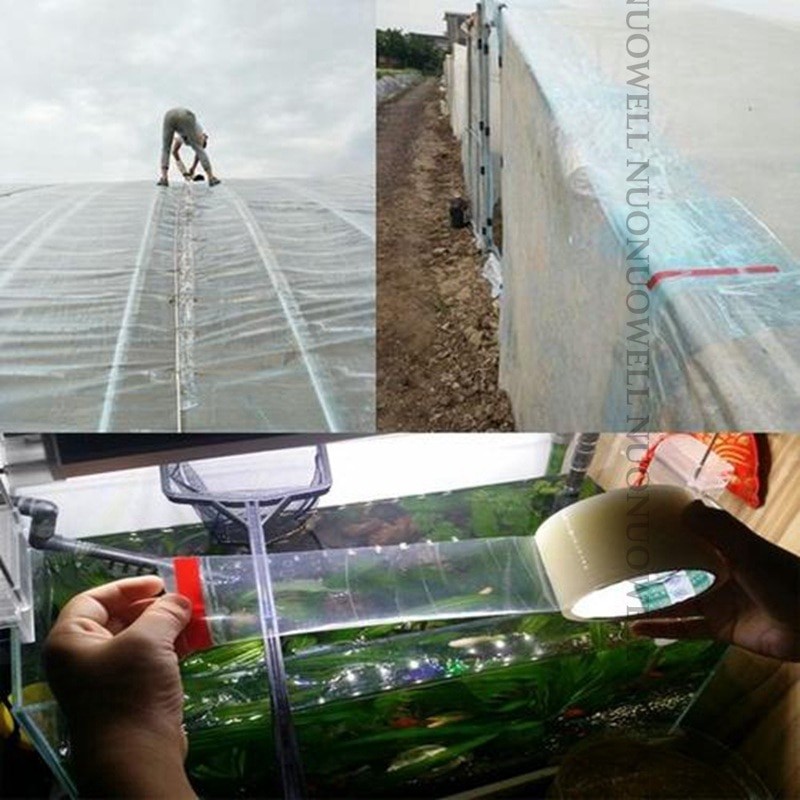 [YUKSUN] Lakban Plastik UV Repair / Greenhouse UV Repair Tape / Greenhouse Film Repair Tape 10cm x